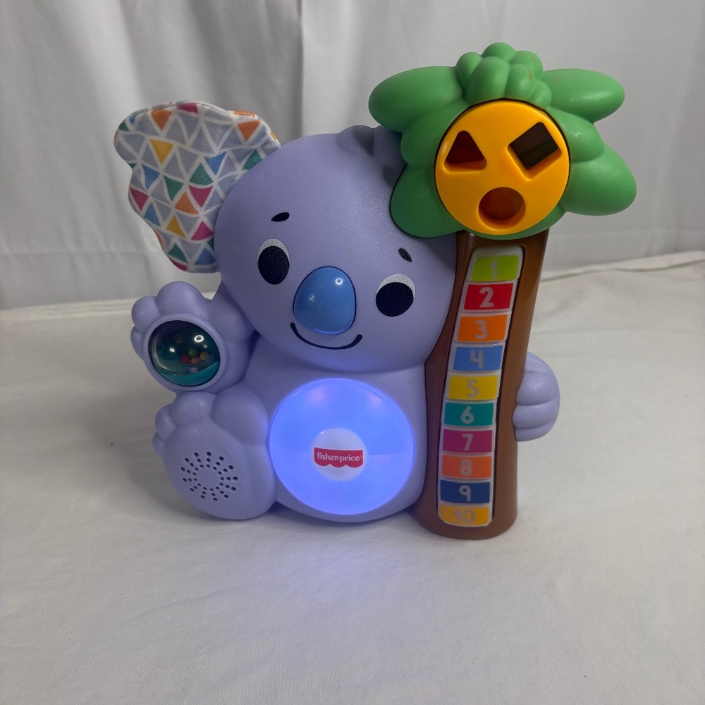 Fisher Price Linkimals Counting Koala Baby Learning Toy Interactive Toy WORKS